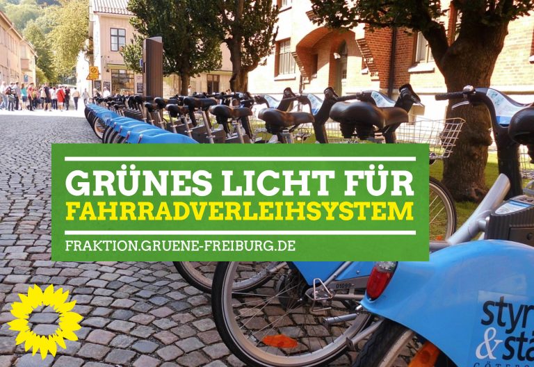 Grünes Licht für Fahrradverleihsystem
