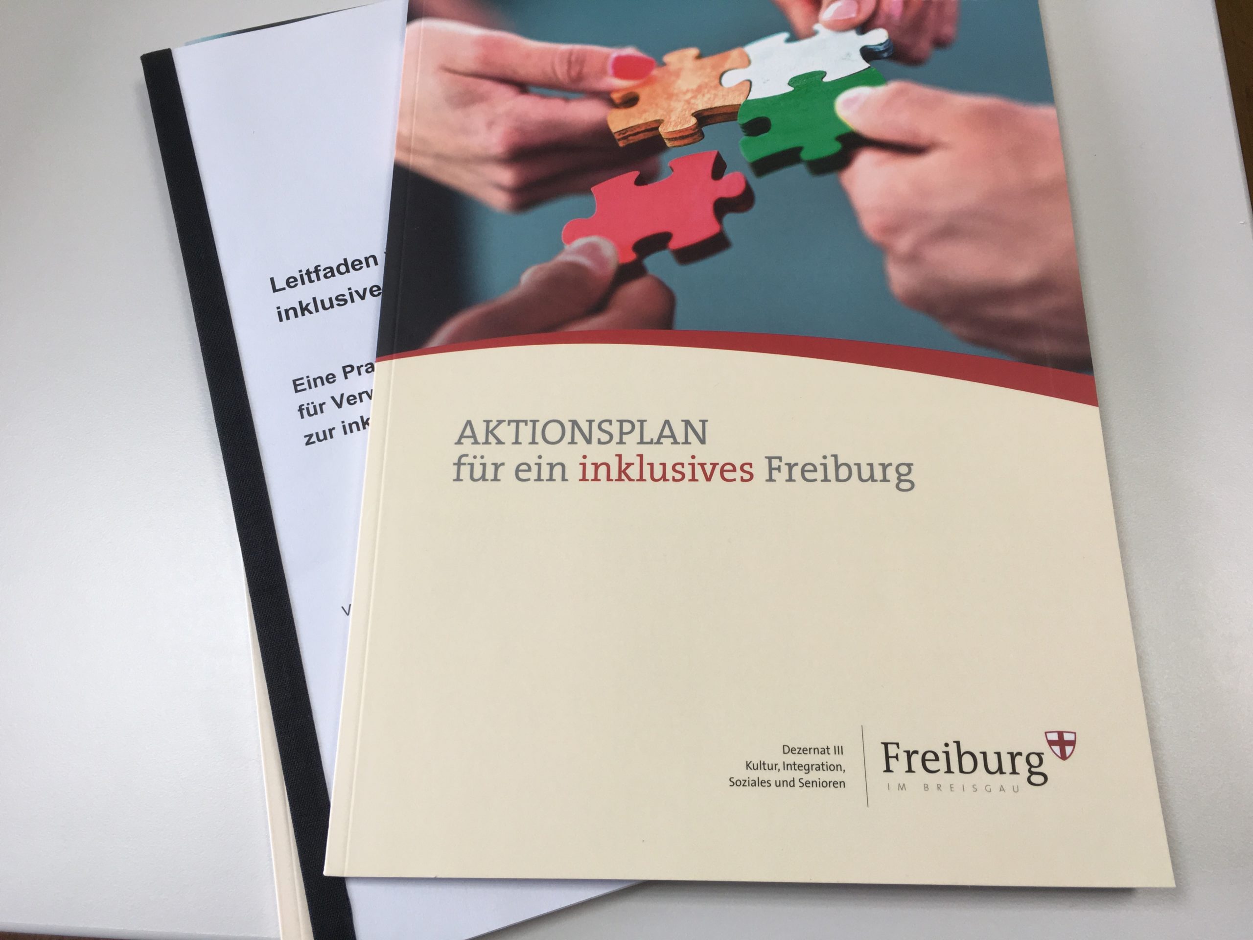 Broschüre: Aktionsplan für ein inklusives Freiburg