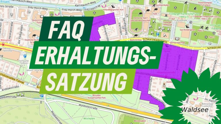 Fragen & Antworten: Erhaltungssatzung Waldsee