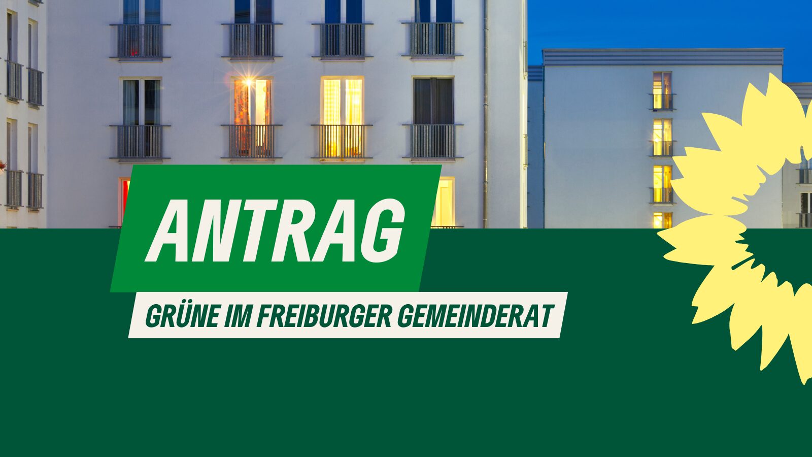 Antrag gemäß §34 GemO: Wohnraum für Auszubildende